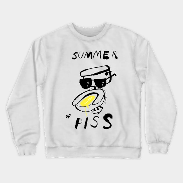 Summer of Piss Crewneck Sweatshirt by bransonreese